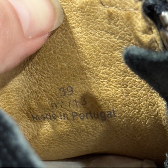 H by Hudson Encke Black Suede Ankle Booties Size‎ EU 39 Women - Picture 13 of 14